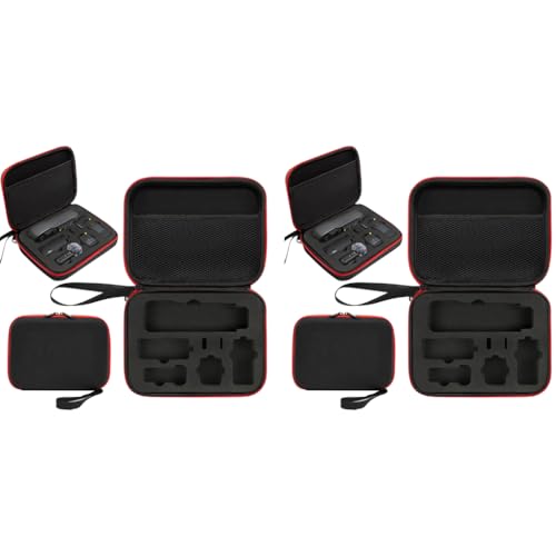 Verilux® Black Carrying Case for DJI Osmo Pocket 3 Camera Storage Bag with Hand Strap Travel Accessories Polyurethane 2PCS Verilux® Black Carrying Case for DJI Osmo Pocket 3 Camera Storage Bag with Hand Strap Travel Accessories Polyurethane 2PCS